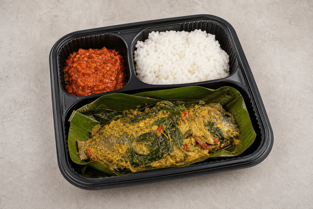 Photorealistic Pepes ikan menu-main p08 food image by VDAMO