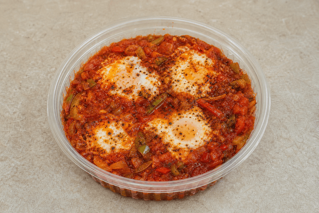 Photorealistic Chakchouka menu-main p07 food image by VDAMO