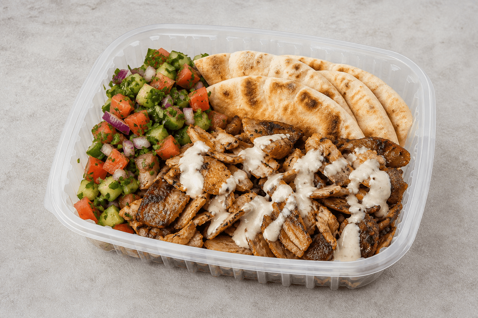 Photorealistic Levant wrap set 001 P07 food image by VDAMO