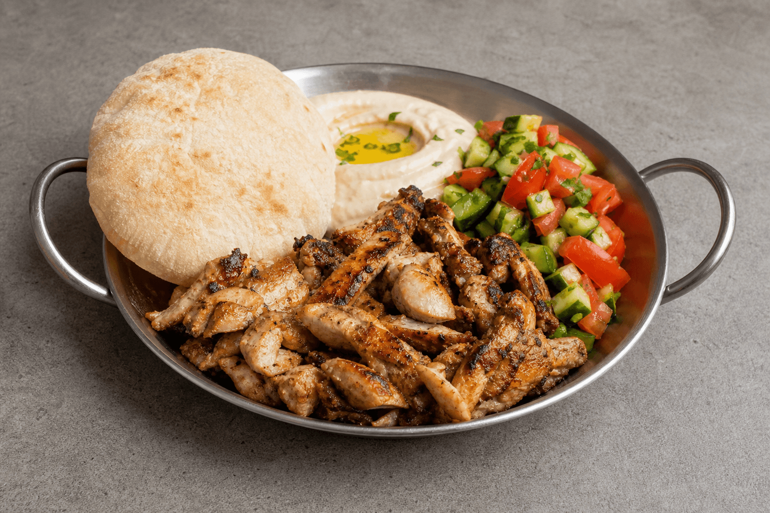 Photorealistic Levant wrap set 021 P05 food image by VDAMO