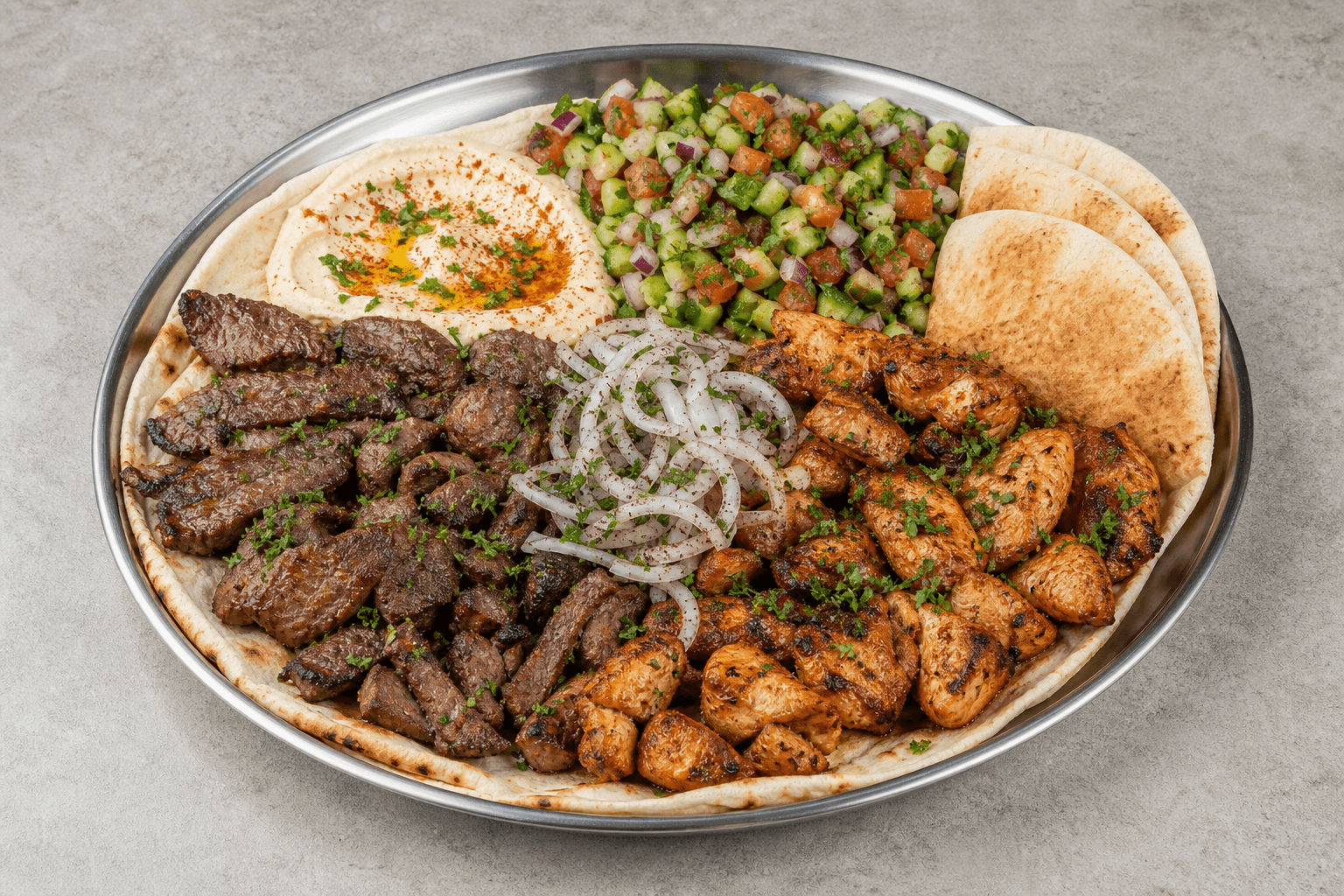 Photorealistic Levant wrap set 021 P10 food image by VDAMO