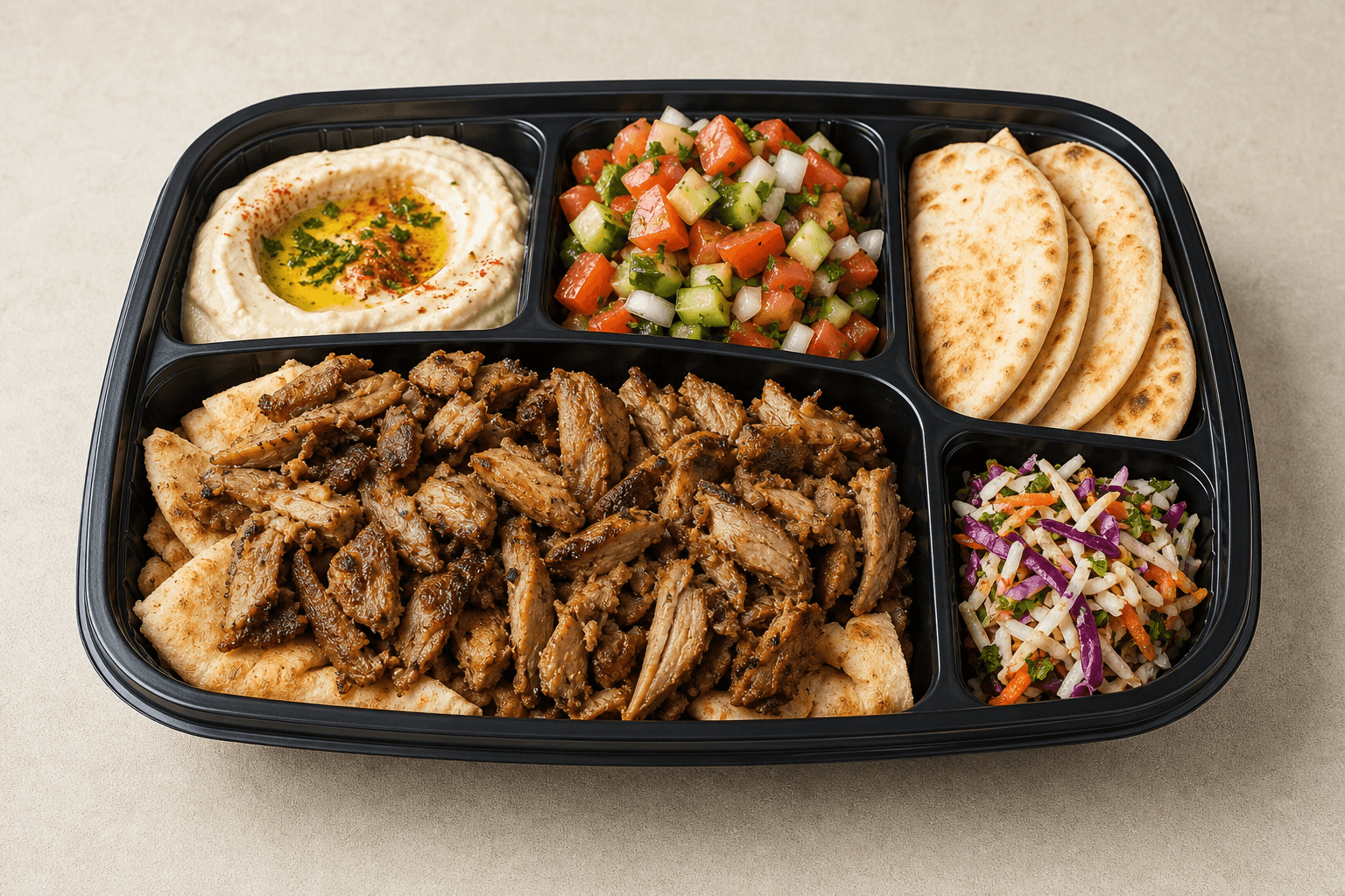 Photorealistic Levant wrap set 051 P08 food image by VDAMO