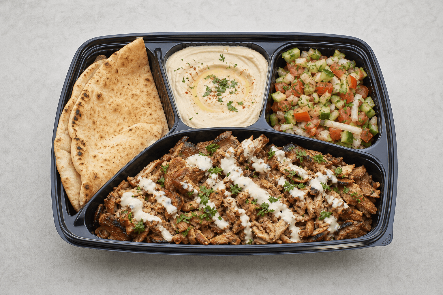 Photorealistic Levant wrap set 061 P08 food image by VDAMO