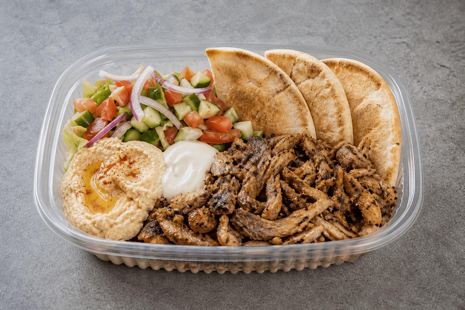Photorealistic Levant wrap set 091 P07 food image by VDAMO