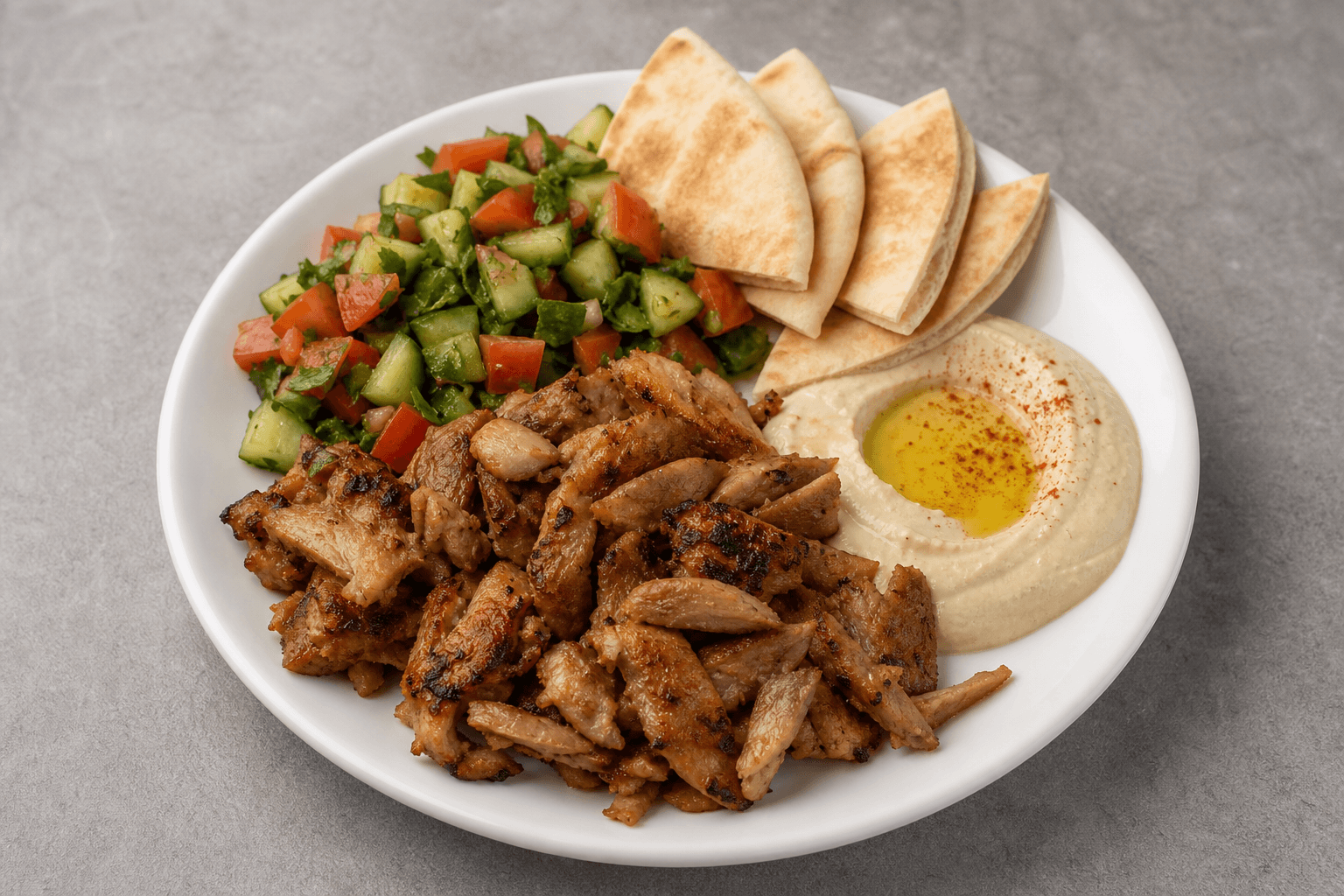 Photorealistic Levant wrap set 091 P09 food image by VDAMO