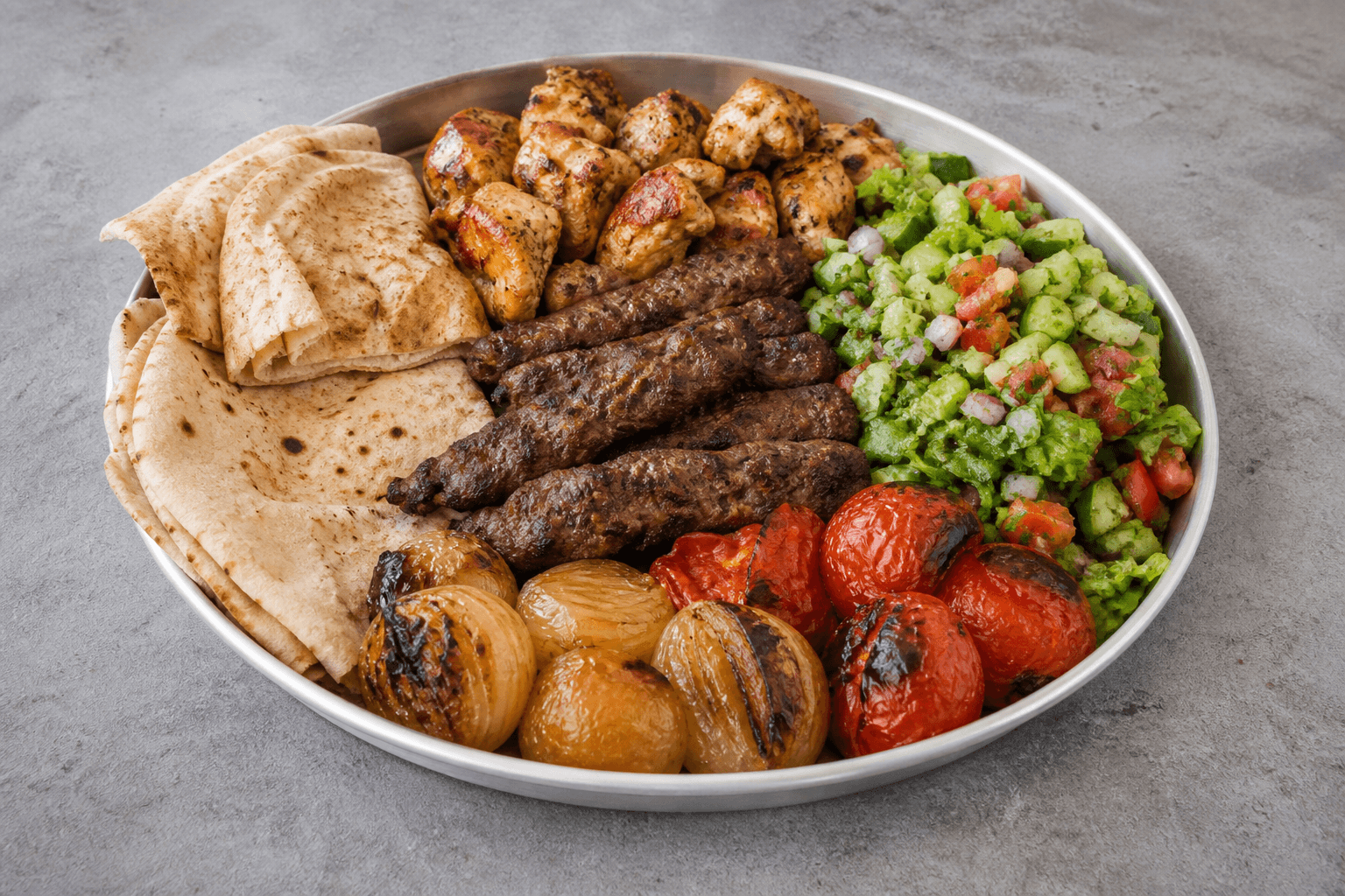 Photorealistic Levant wrap set 121 P10 food image by VDAMO