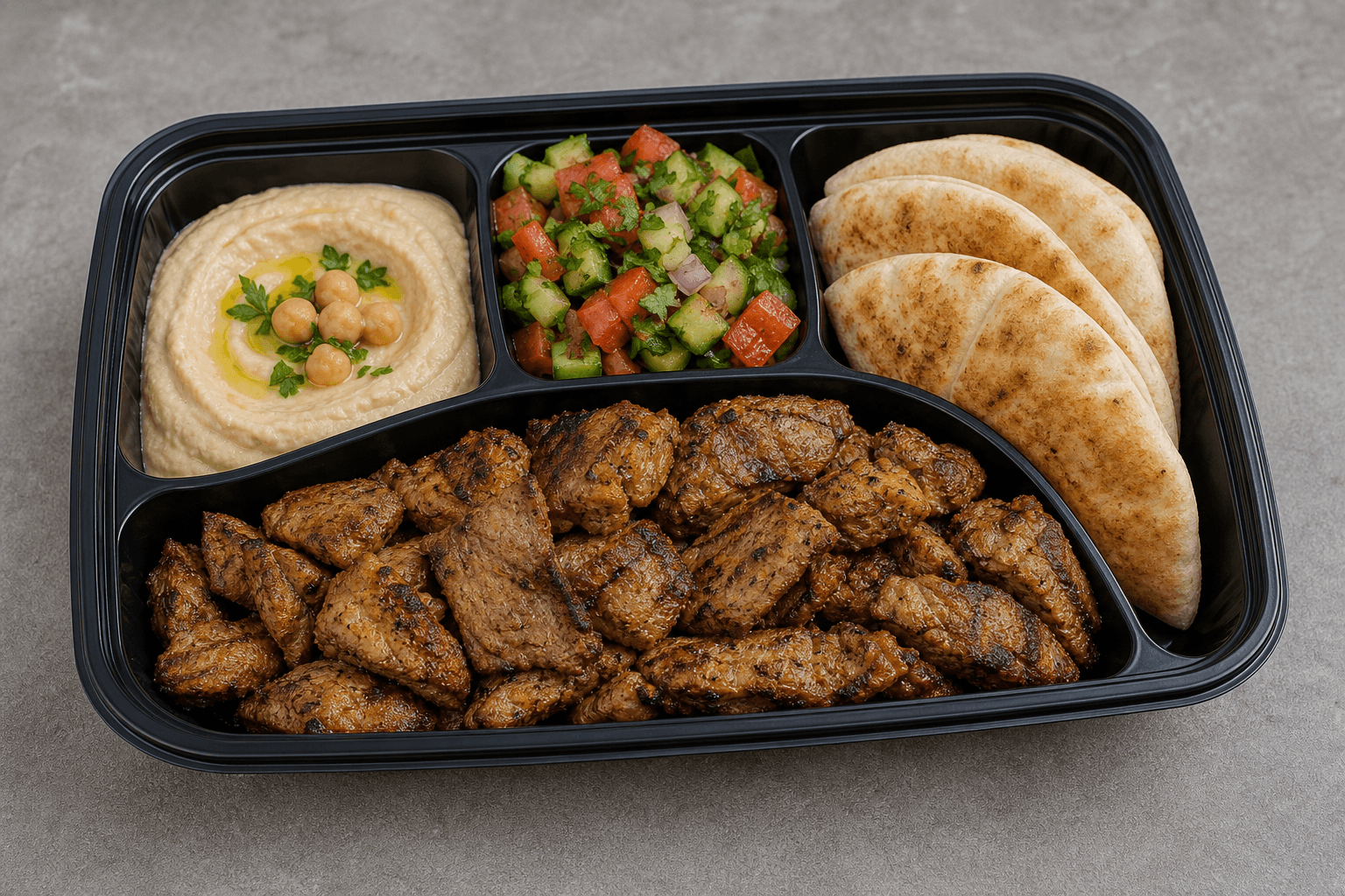 Photorealistic Levant wrap set 131 P06 food image by VDAMO