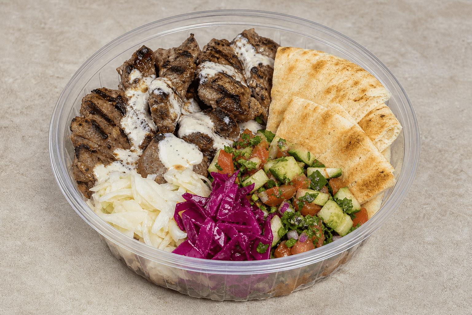Photorealistic Levant wrap set 131 P07 food image by VDAMO