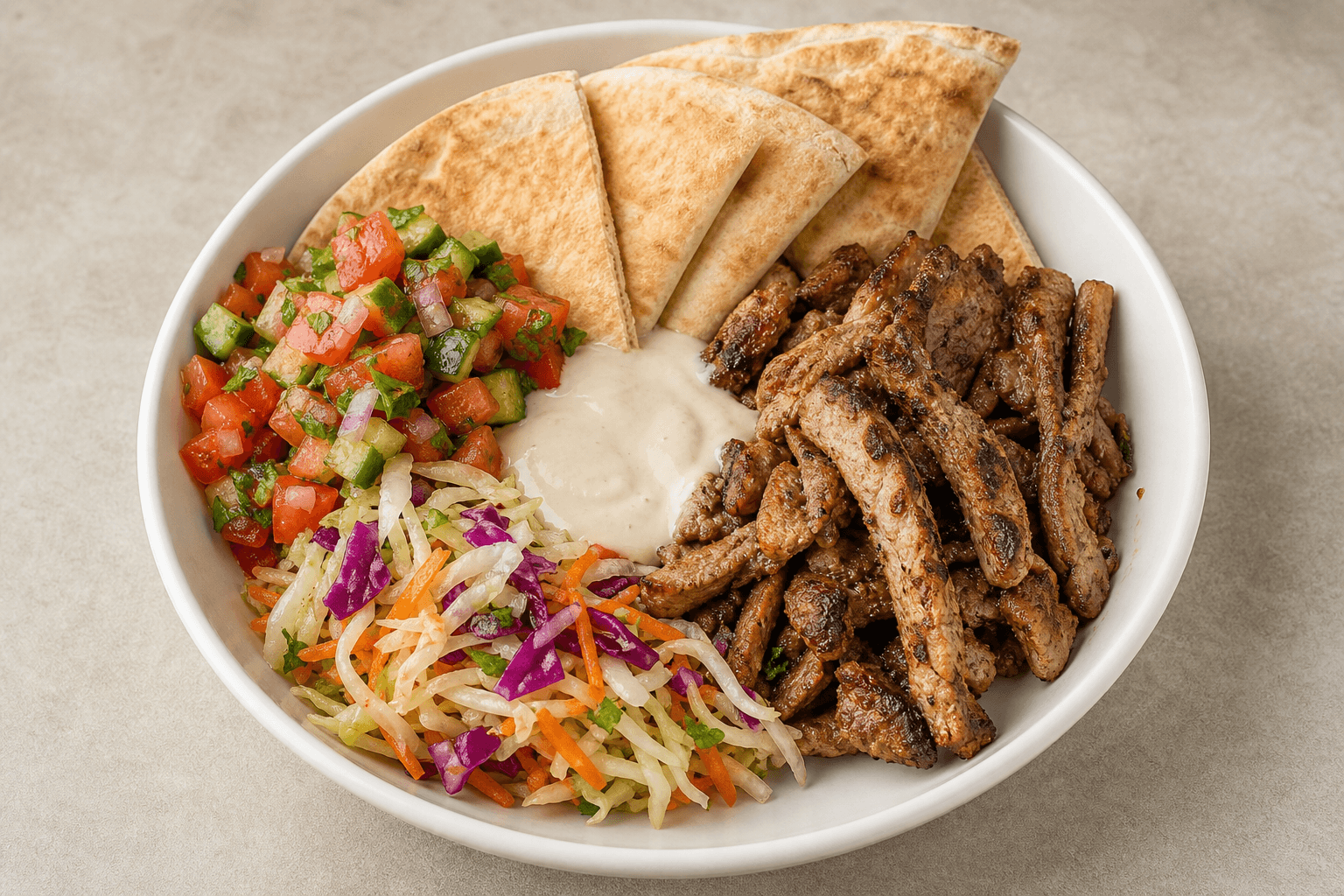 Photorealistic Levant wrap set 141 P04 food image by VDAMO