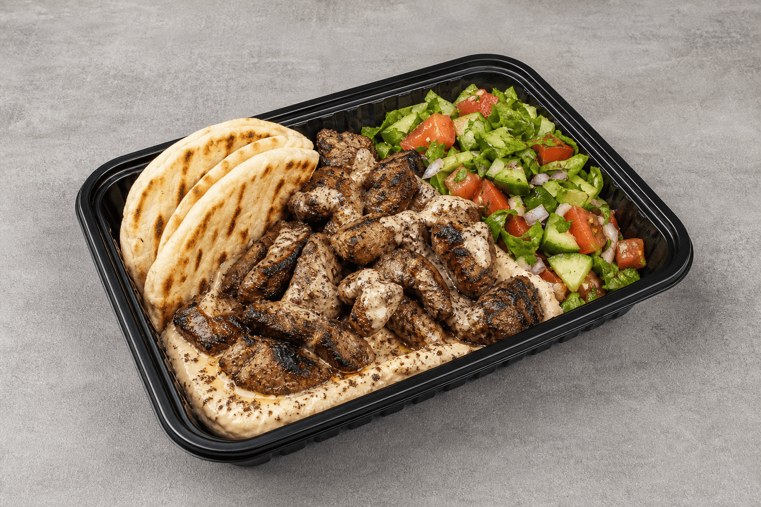 Photorealistic Levant wrap set 141 P06 food image by VDAMO