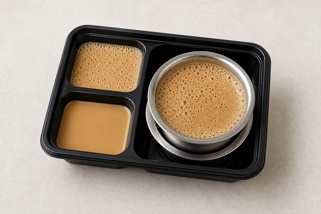 Photorealistic South Indian filter coffee menu-main p06 food image by VDAMO