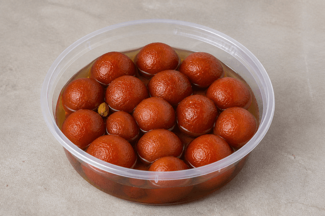 Photorealistic Gulab jamun menu-main p07 food image by VDAMO