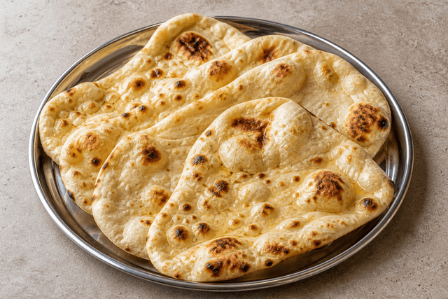 Photorealistic Naan bread menu-main p05 food image by VDAMO