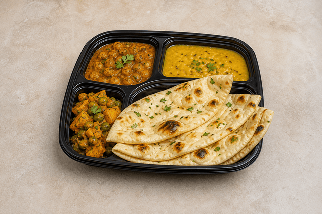 Photorealistic Naan bread menu-main p06 food image by VDAMO