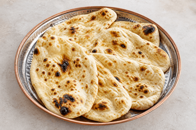 Photorealistic Naan bread menu-main p10 food image by VDAMO
