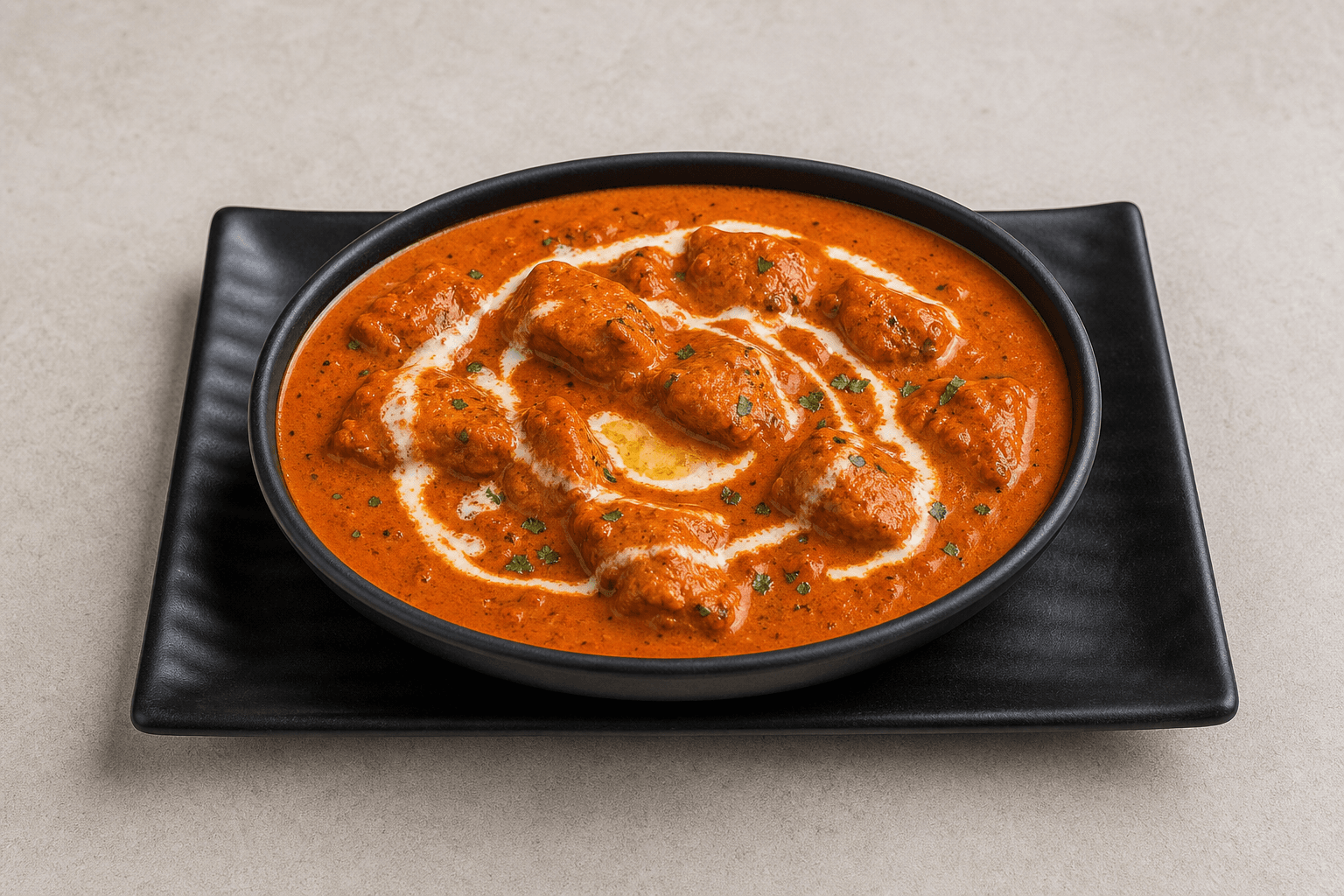 Photorealistic Butter chicken P02 food image by VDAMO