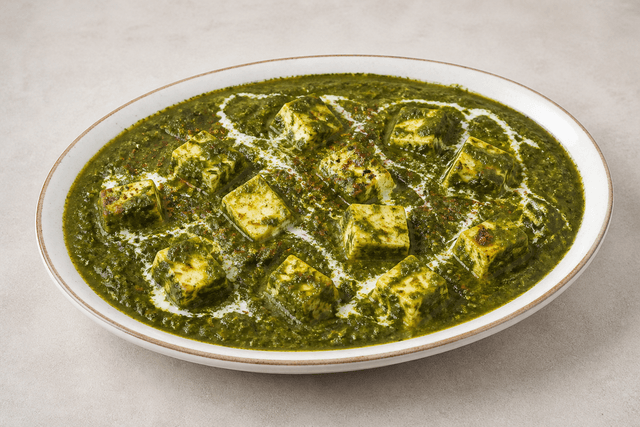 Photorealistic Palak paneer menu-main p03 food image by VDAMO