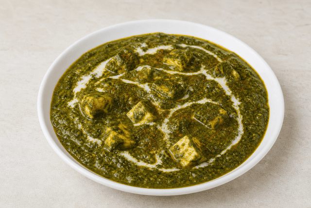 Photorealistic Palak paneer menu-main p09 food image by VDAMO
