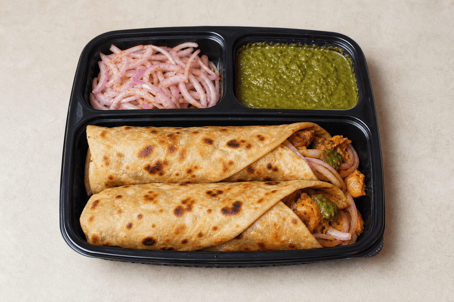 Photorealistic Kathi roll style 007 P08 food image by VDAMO
