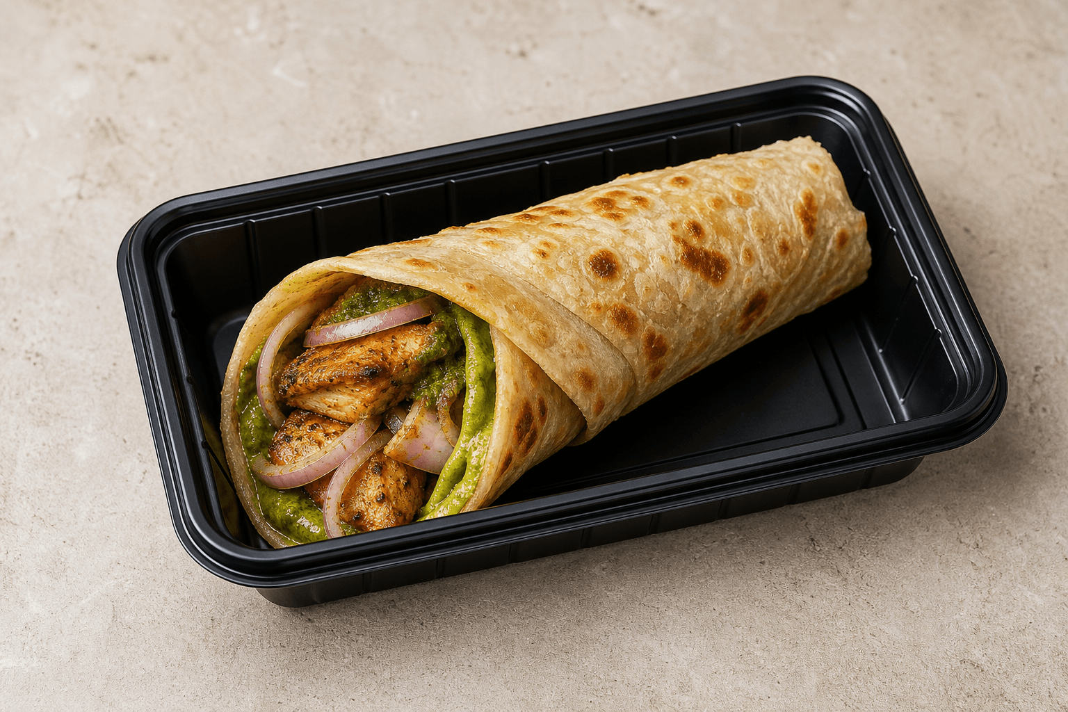 Imagen de comida VDAMO: Rollo kathi estilo 031 P06