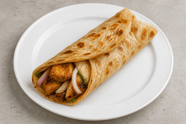 Photorealistic Kathi roll style 079 P01 food image by VDAMO