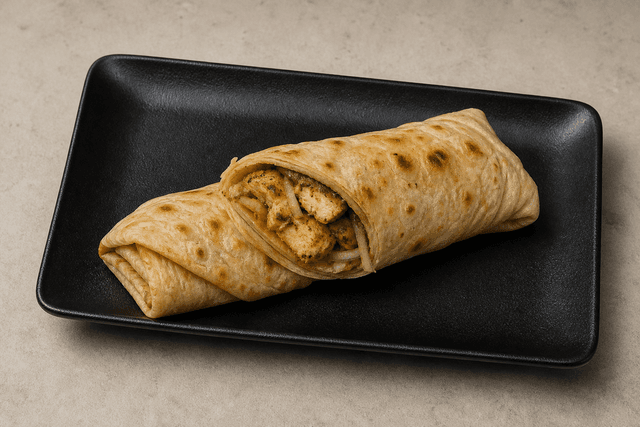 Photorealistic Kathi roll style 079 P02 food image by VDAMO