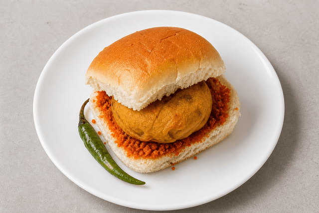 Photorealistic Vada pav menu-main p01 food image by VDAMO
