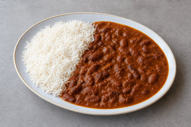 Photorealistic Rajma chawal menu-main p03 food image by VDAMO