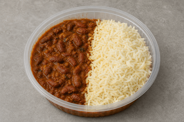 Photorealistic Rajma chawal menu-main p07 food image by VDAMO