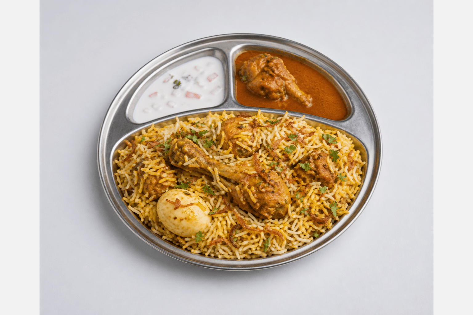 Photorealistic Biryani combo menu-main p03 food image by VDAMO