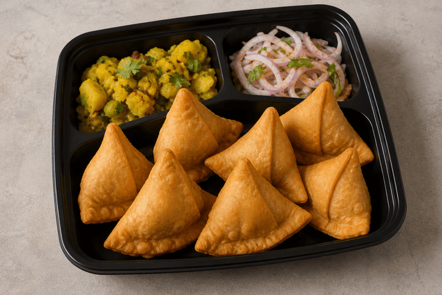 Photorealistic Samosa menu-main p08 food image by VDAMO