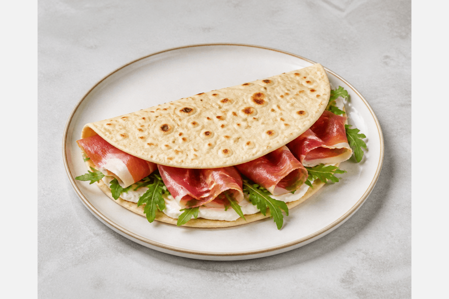 Photorealistic 意式皮亚迪纳卷饼 menu-main p02 food image by VDAMO