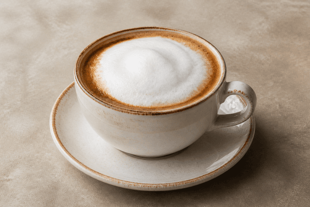Photorealistic Cappuccino menu-main p08 food image by VDAMO
