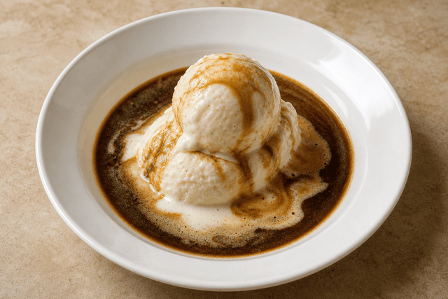 Photorealistic Affogato menu-main p01 food image by VDAMO