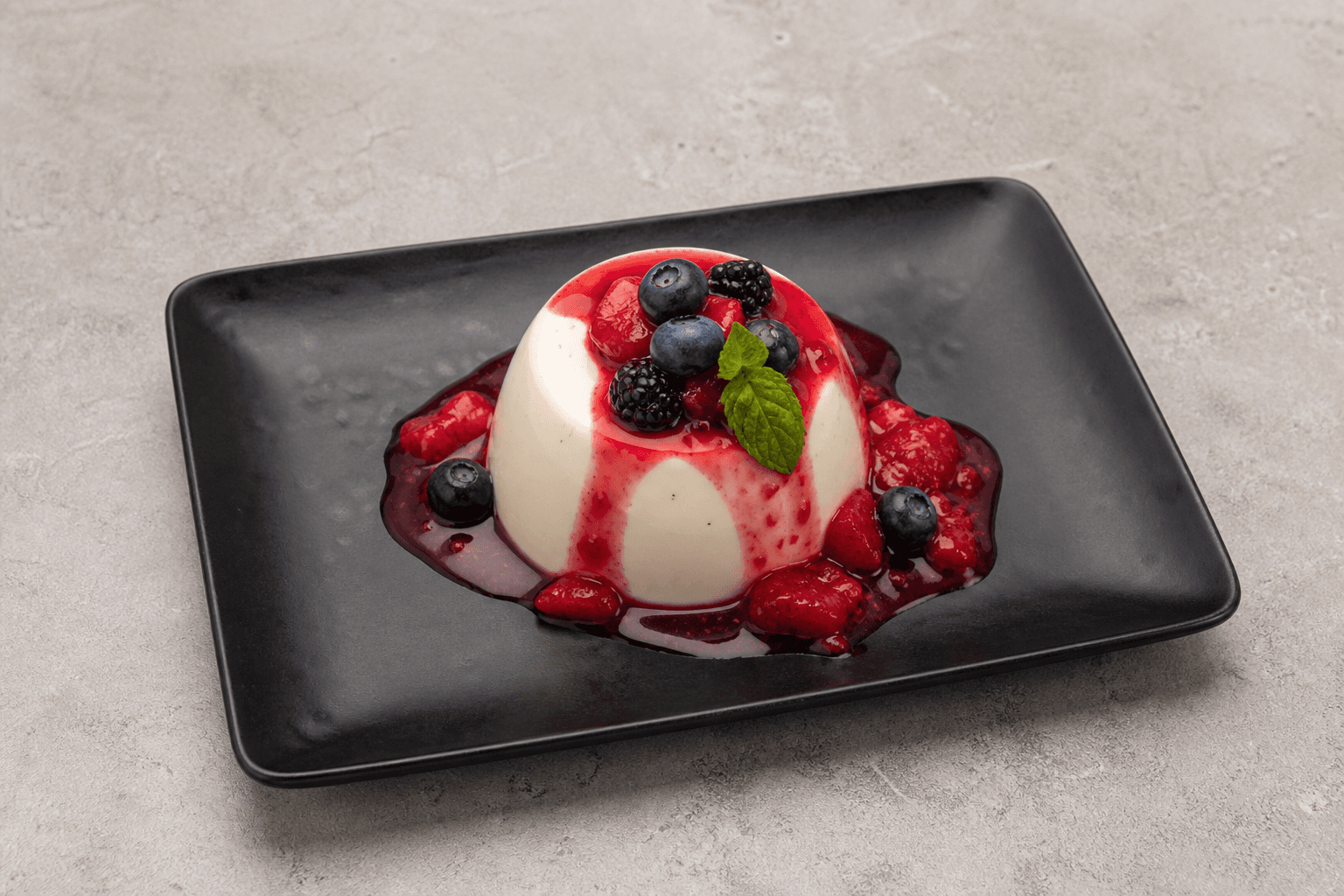 Image culinaire VDAMO : Panna cotta menu-main p02