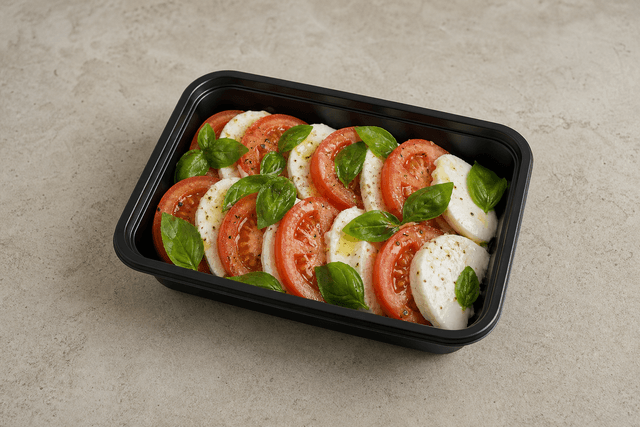 Photorealistic Caprese salad menu-main p06 food image by VDAMO