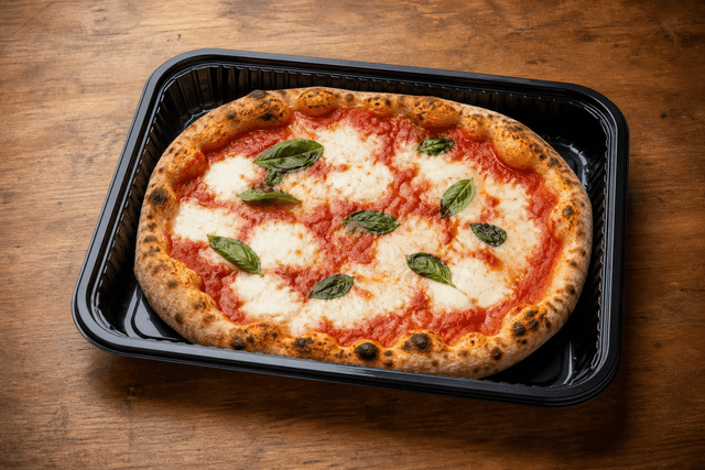 Photorealistic Margherita pizza menu-main p06 food image by VDAMO
