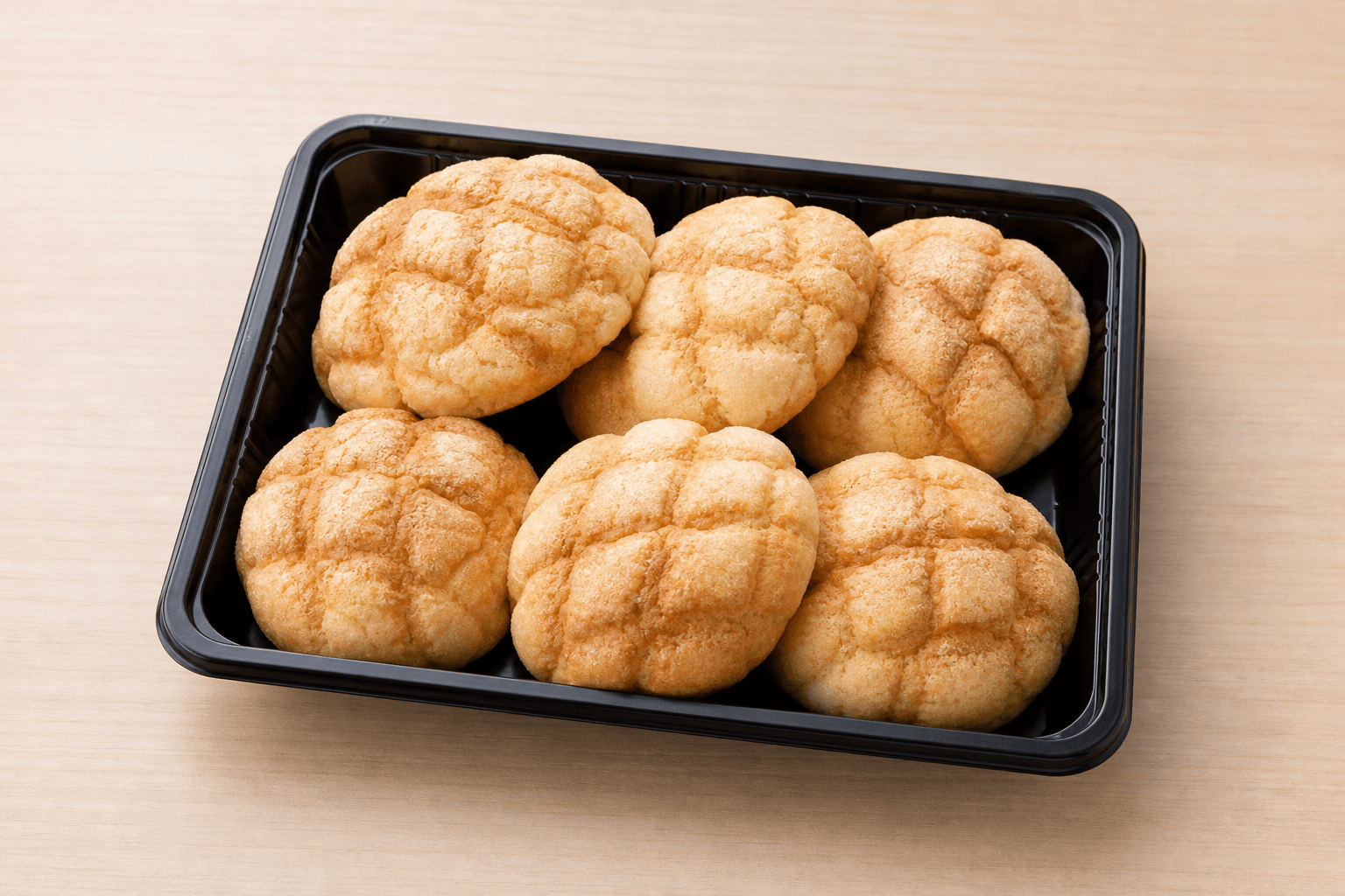 Photorealistic Melon pan P06 food image by VDAMO