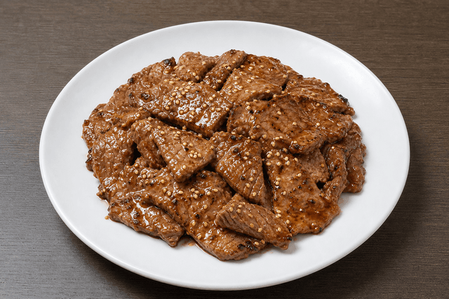 VDAMO भोजन छवि: Beef yakiniku style 002 menu-main p01