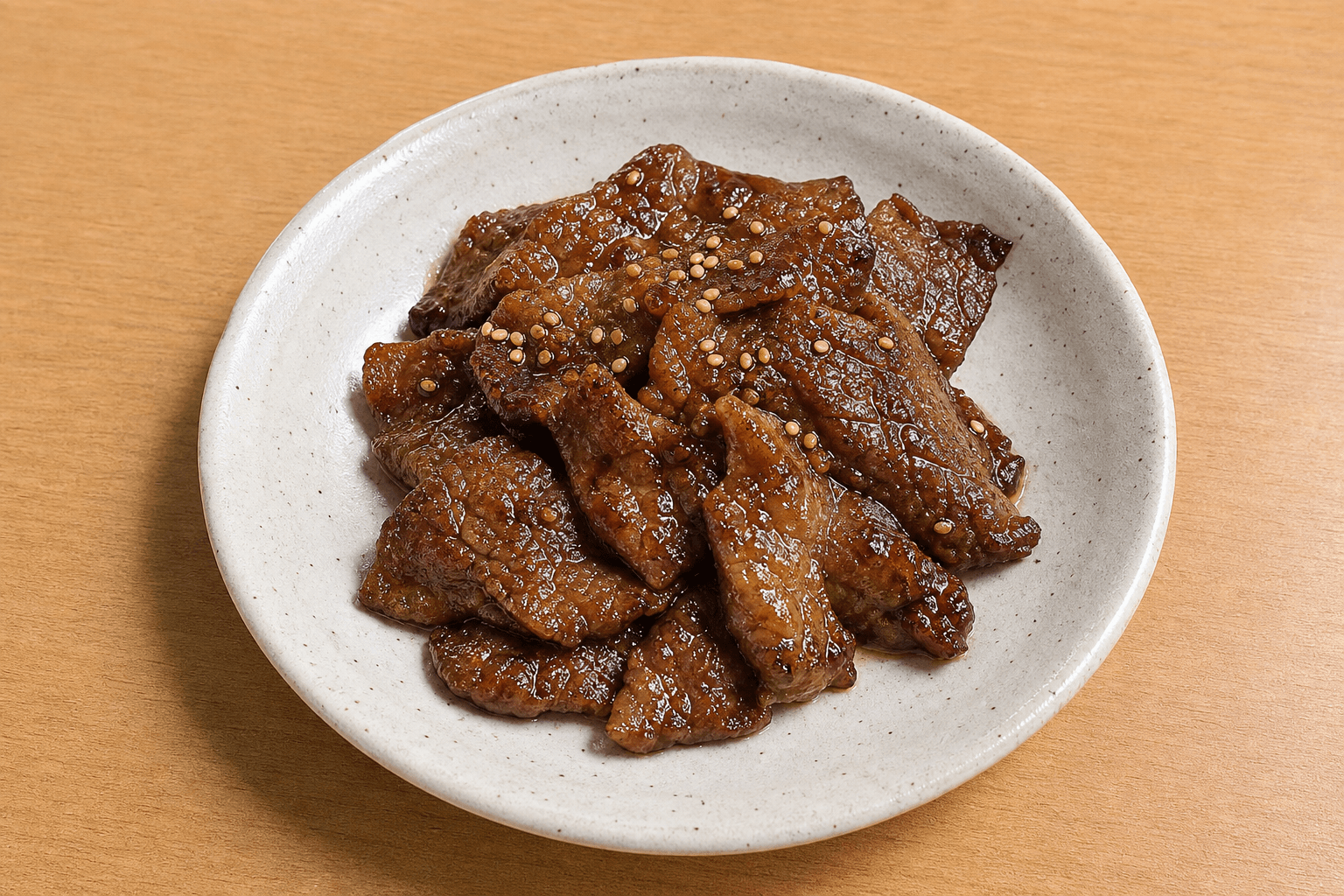 Photorealistic Beef yakiniku style 014 P09 food image by VDAMO