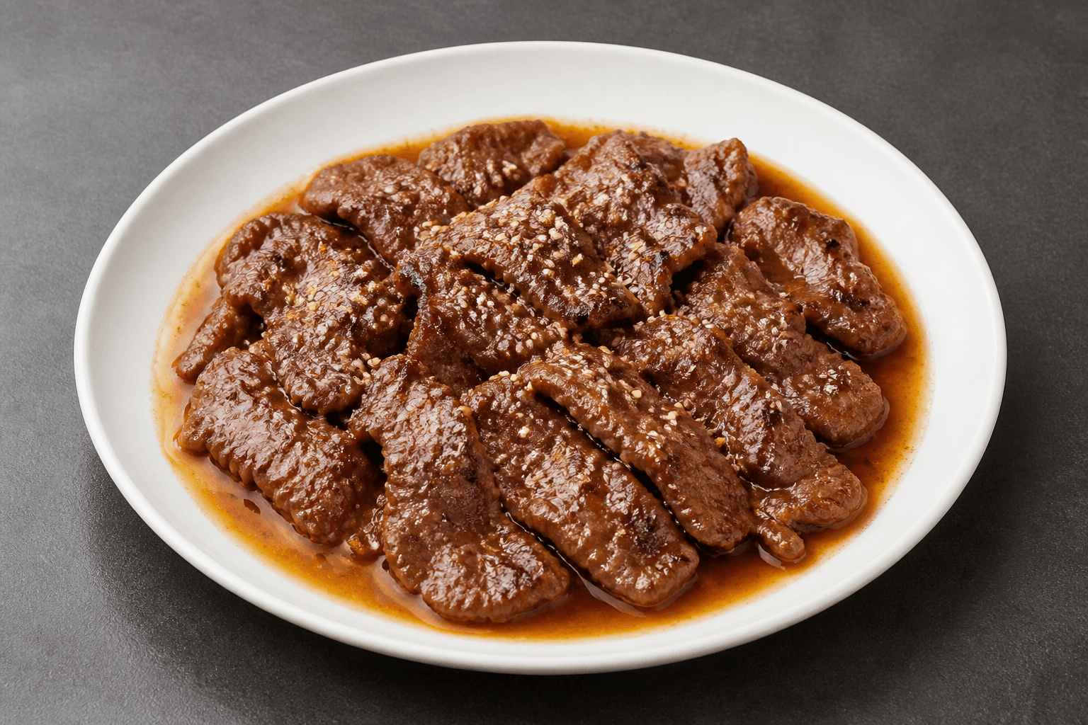Photorealistic Beef yakiniku style 026 P01 food image by VDAMO