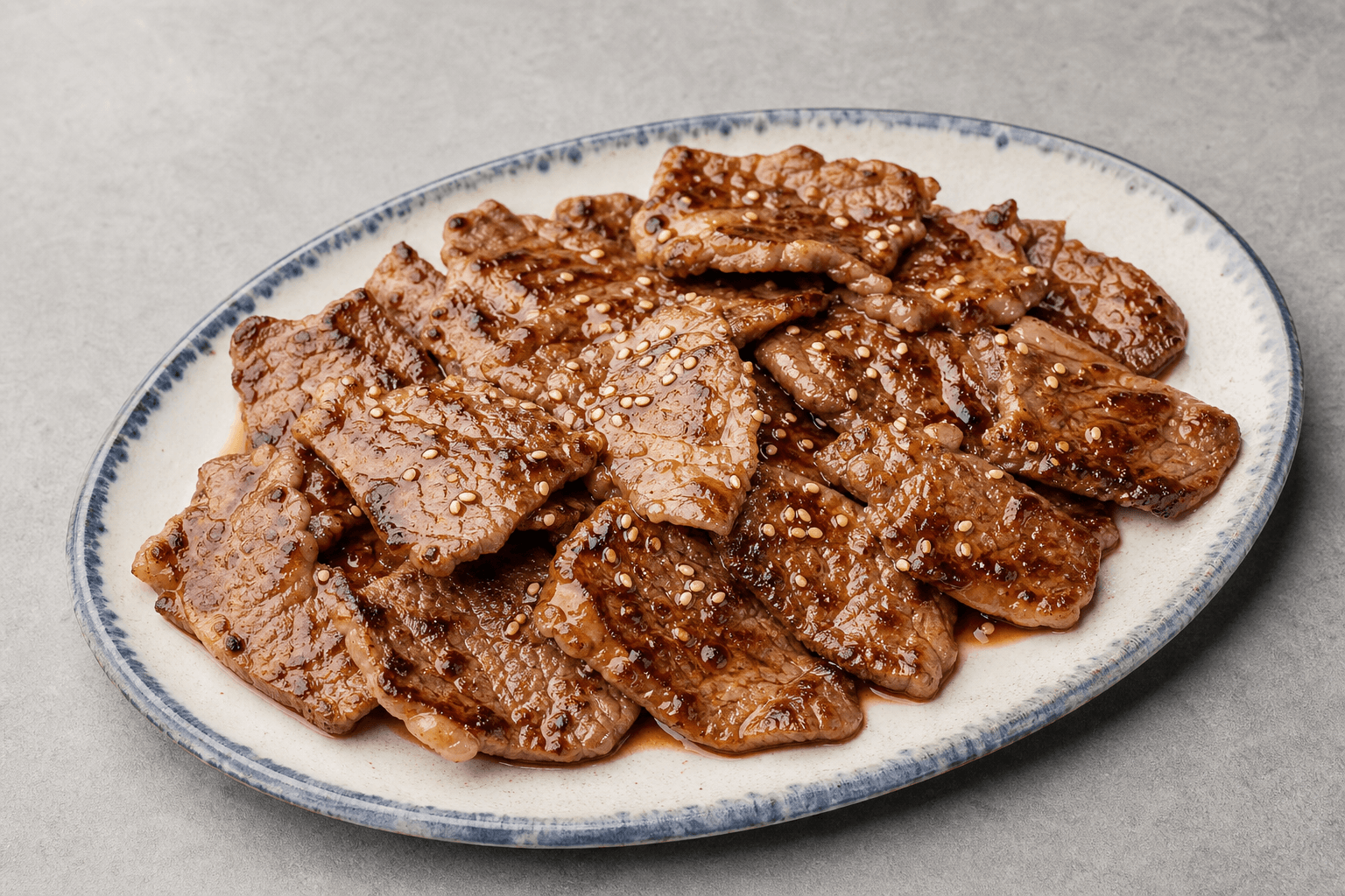 Photorealistic Beef yakiniku style 026 P03 food image by VDAMO