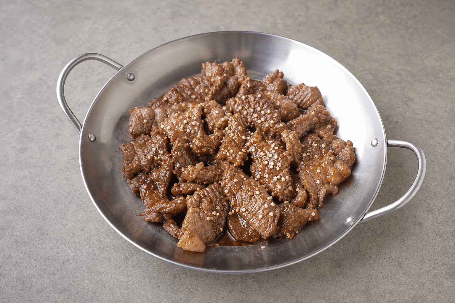 Photorealistic Beef yakiniku style 026 P05 food image by VDAMO