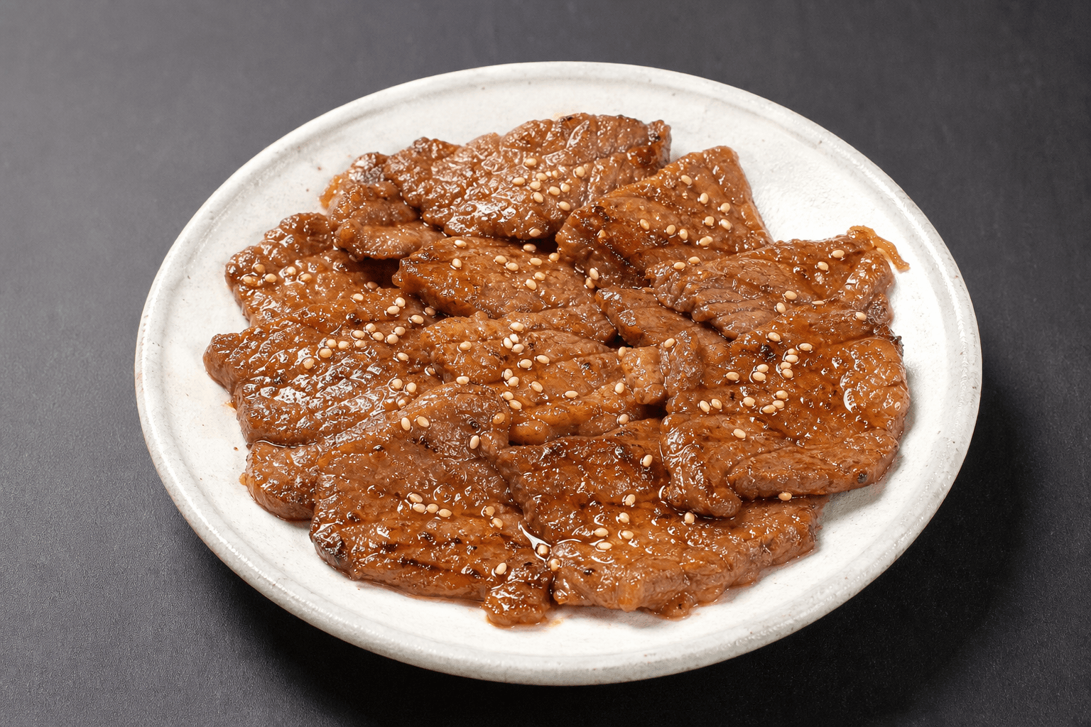 Photorealistic Beef yakiniku style 026 P09 food image by VDAMO