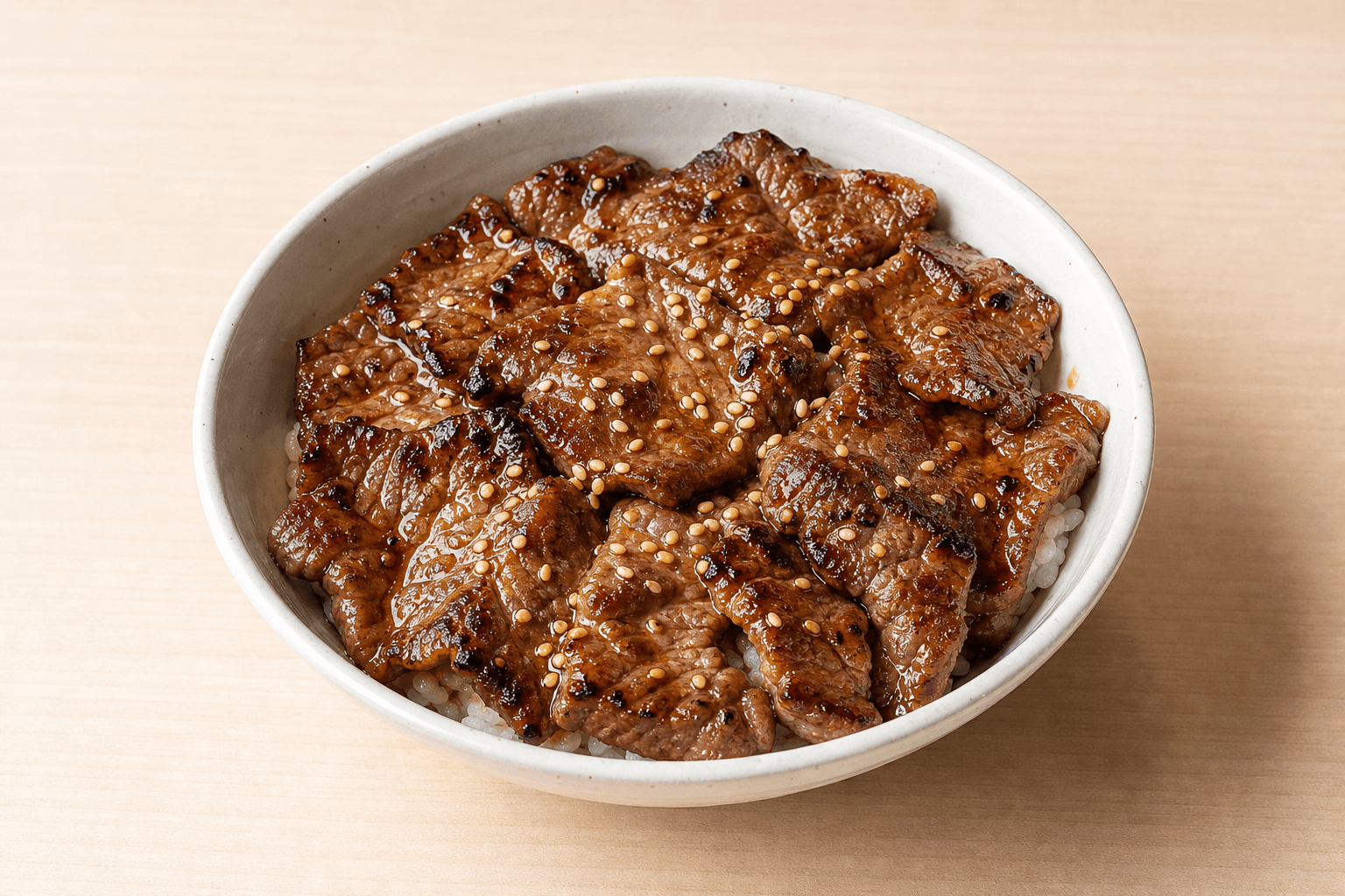 Photorealistic Beef yakiniku style 110 P04 food image by VDAMO