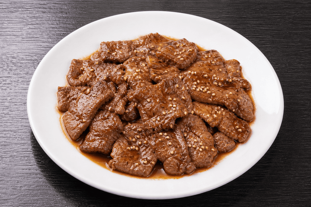 VDAMO 菜品图片:日式烤牛肉 134 menu-main p01