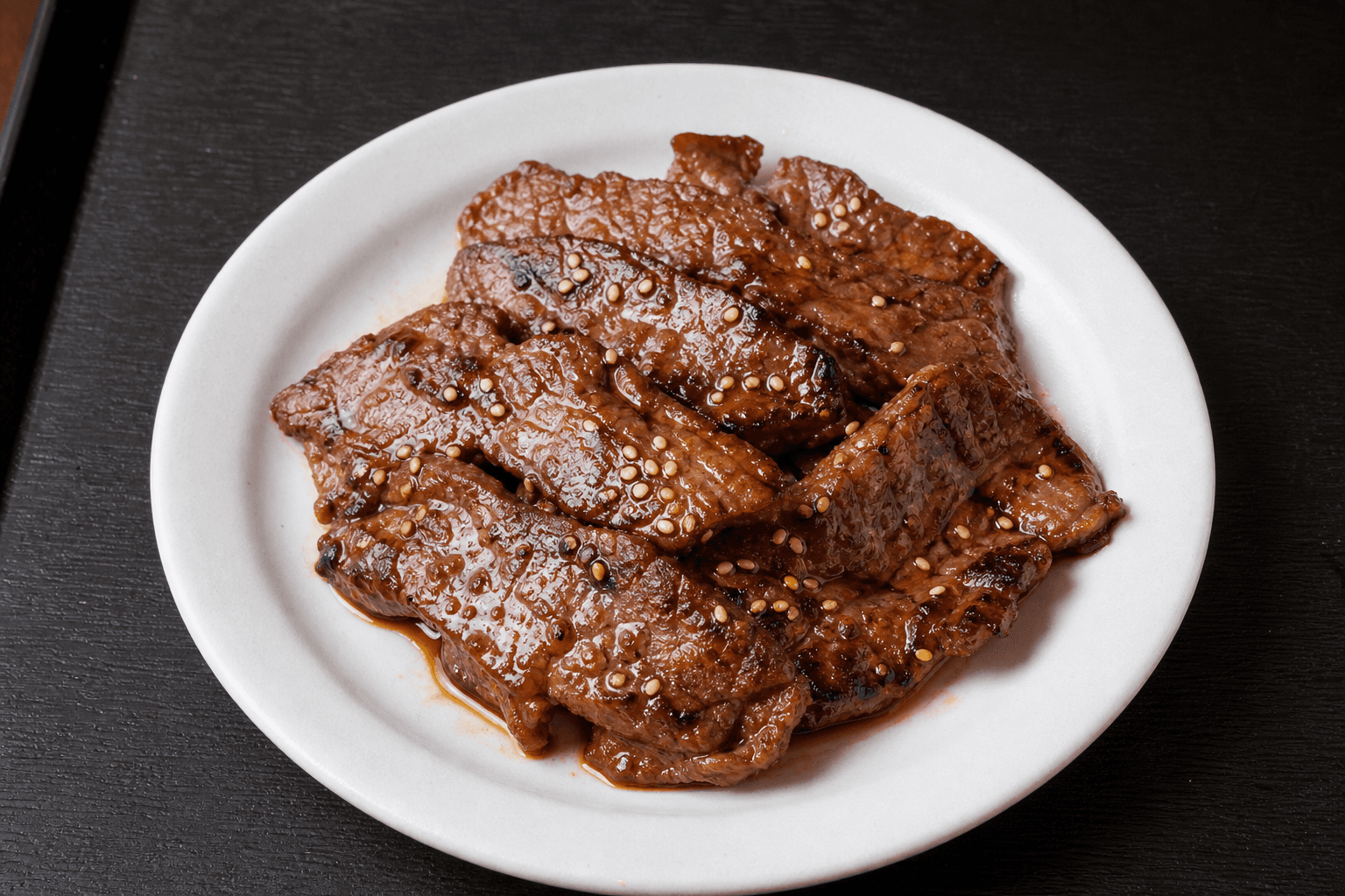 Photorealistic Beef yakiniku style 146 P09 food image by VDAMO