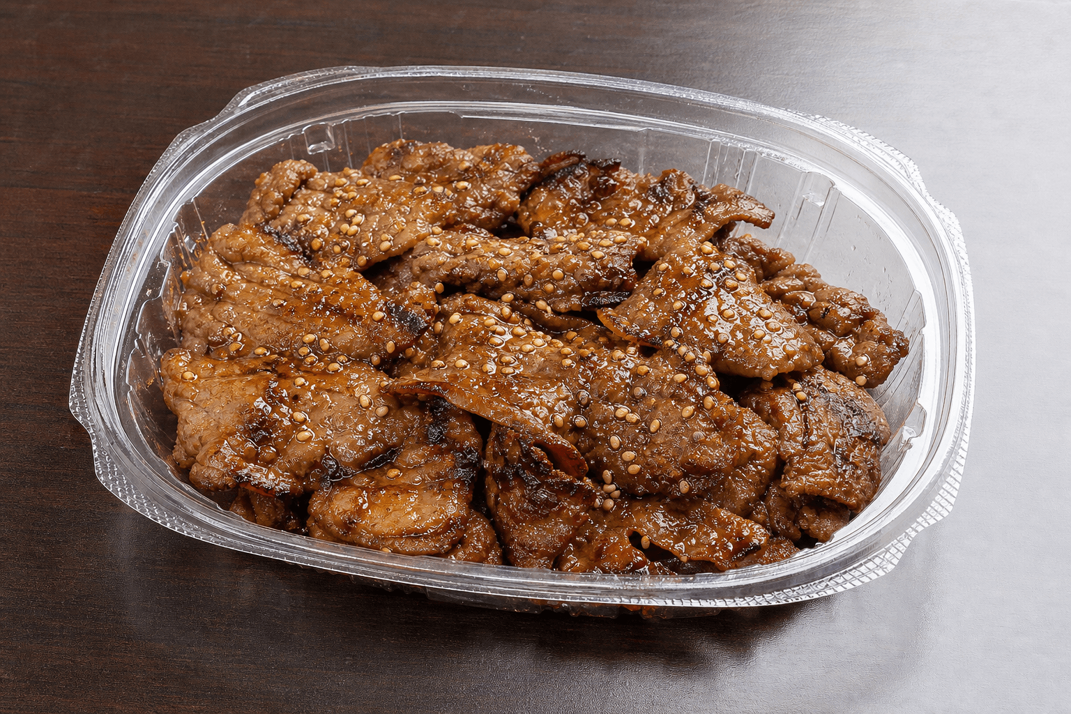 Photorealistic Beef yakiniku style 158 P07 food image by VDAMO