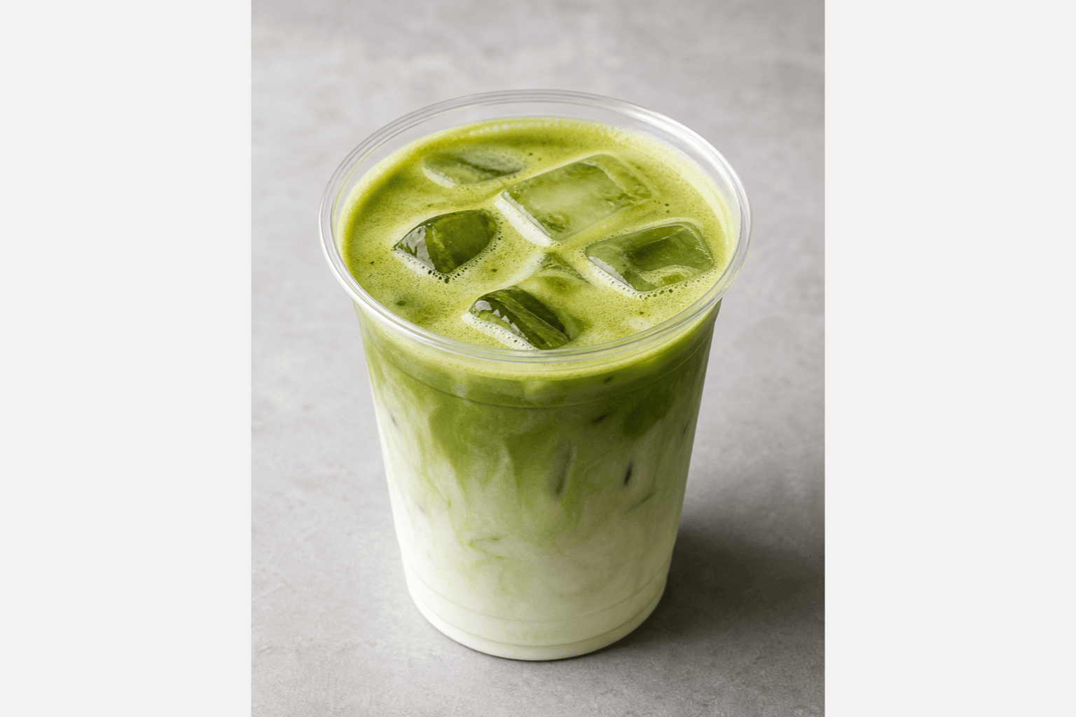 Photorealistic Matcha latte menu-main p06 food image by VDAMO