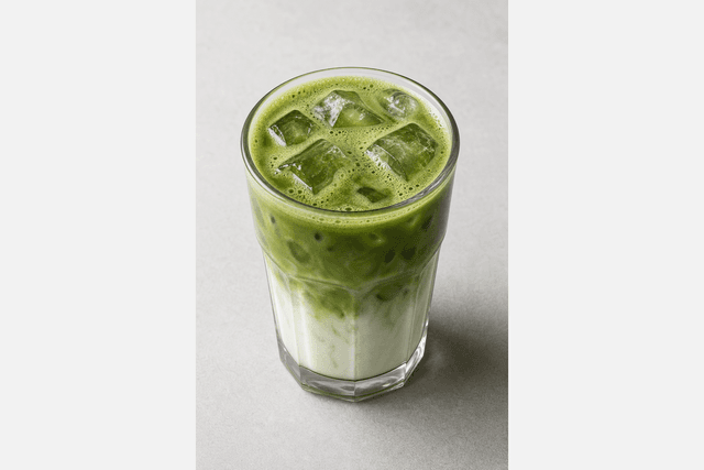 Photorealistic Matcha latte menu-main p07 food image by VDAMO